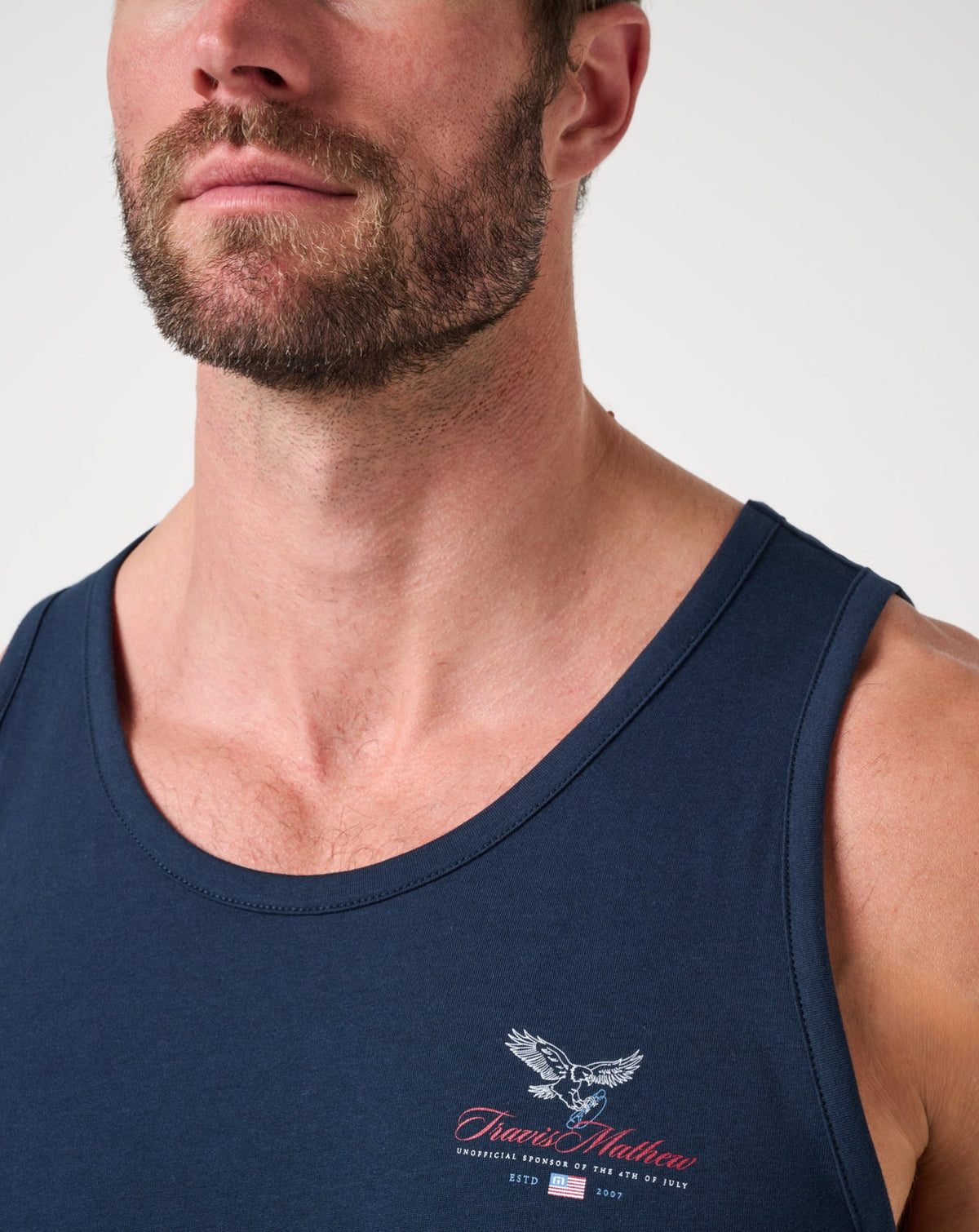Red White BBQ Tank