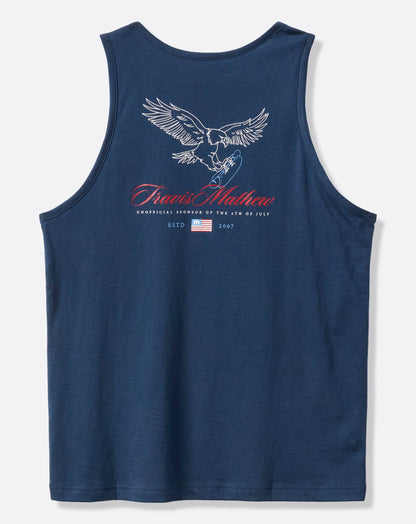 Red White BBQ Tank