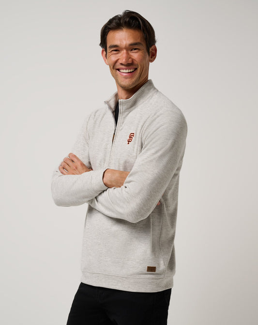 San Francisco Giants Cloud Home Game Quarter Zip