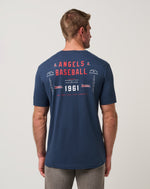 Los Angeles Angels Base Hit Bliss Tee