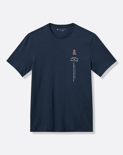Los Angeles Angels Base Hit Bliss Tee
