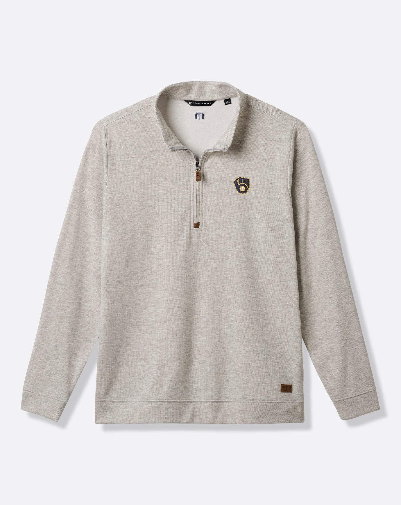 Milwaukee Brewers Cloud Home Game Quarter Zip