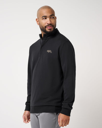 St Andrews Shadow Check 2.0 Quarter Zip