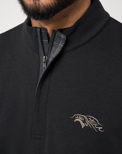 St Andrews Shadow Check 2.0 Quarter Zip