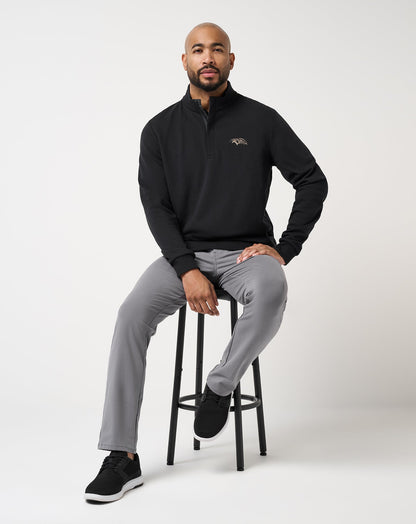 St Andrews Shadow Check 2.0 Quarter Zip