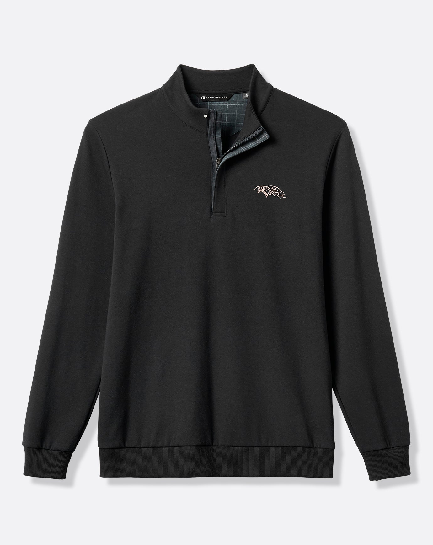 St Andrews Shadow Check 2.0 Quarter Zip