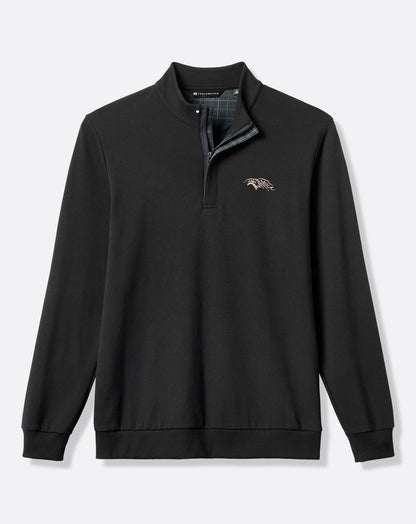 St Andrews Shadow Check 2.0 Quarter Zip