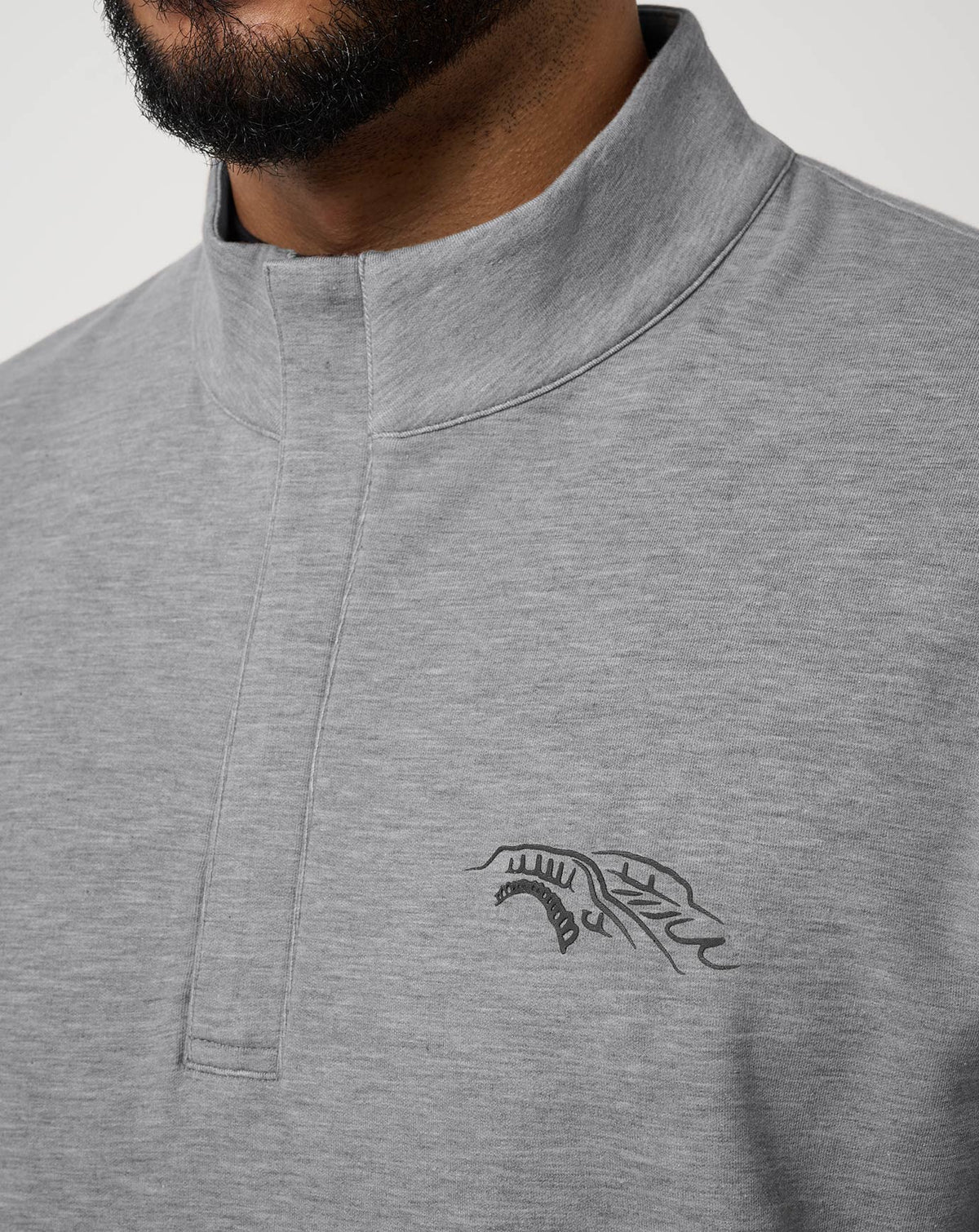 St Andrews Shadow Check 2.0 Quarter Zip