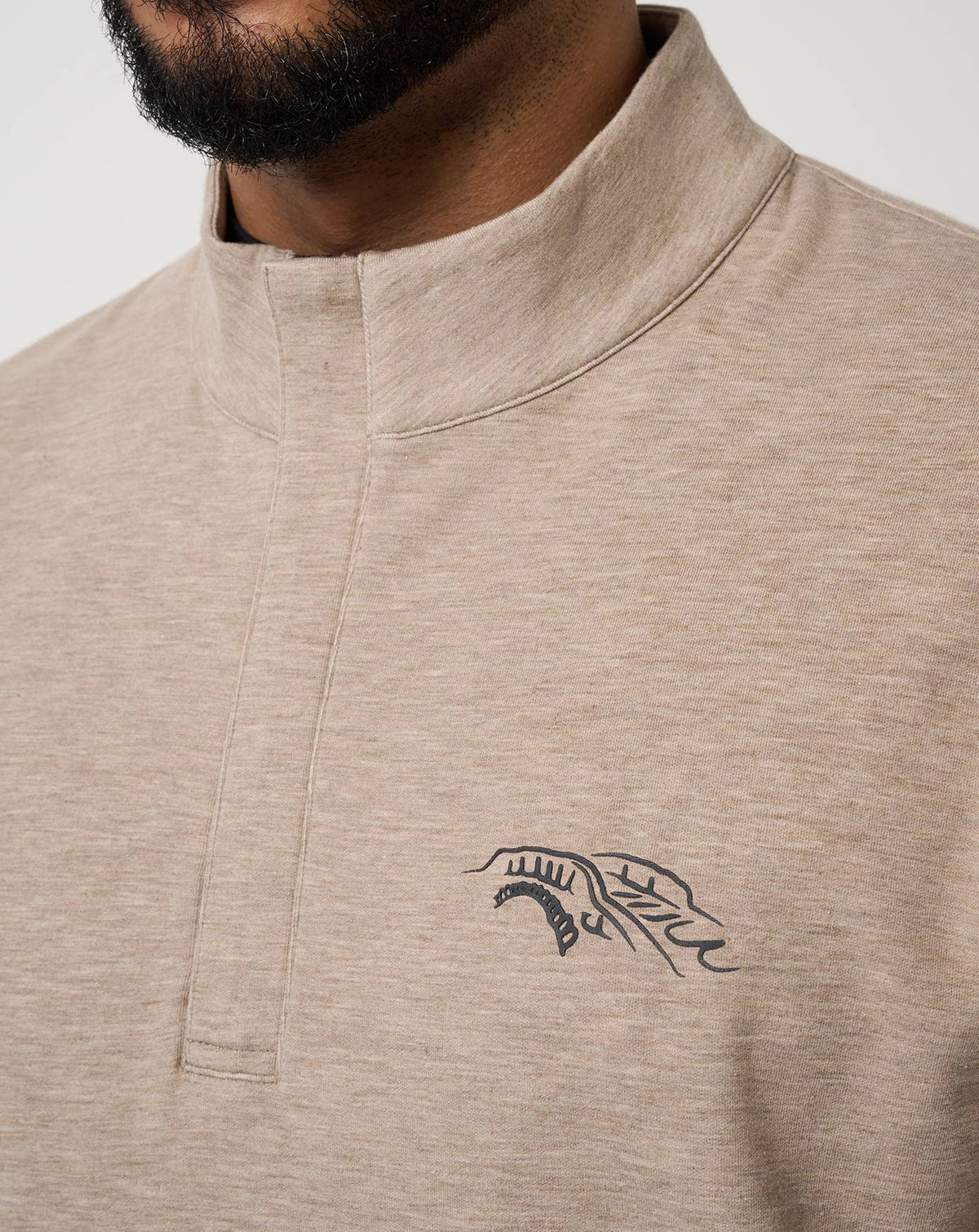 St Andrews Shadow Check 2.0 Quarter Zip