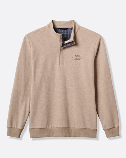 St Andrews Shadow Check 2.0 Quarter Zip