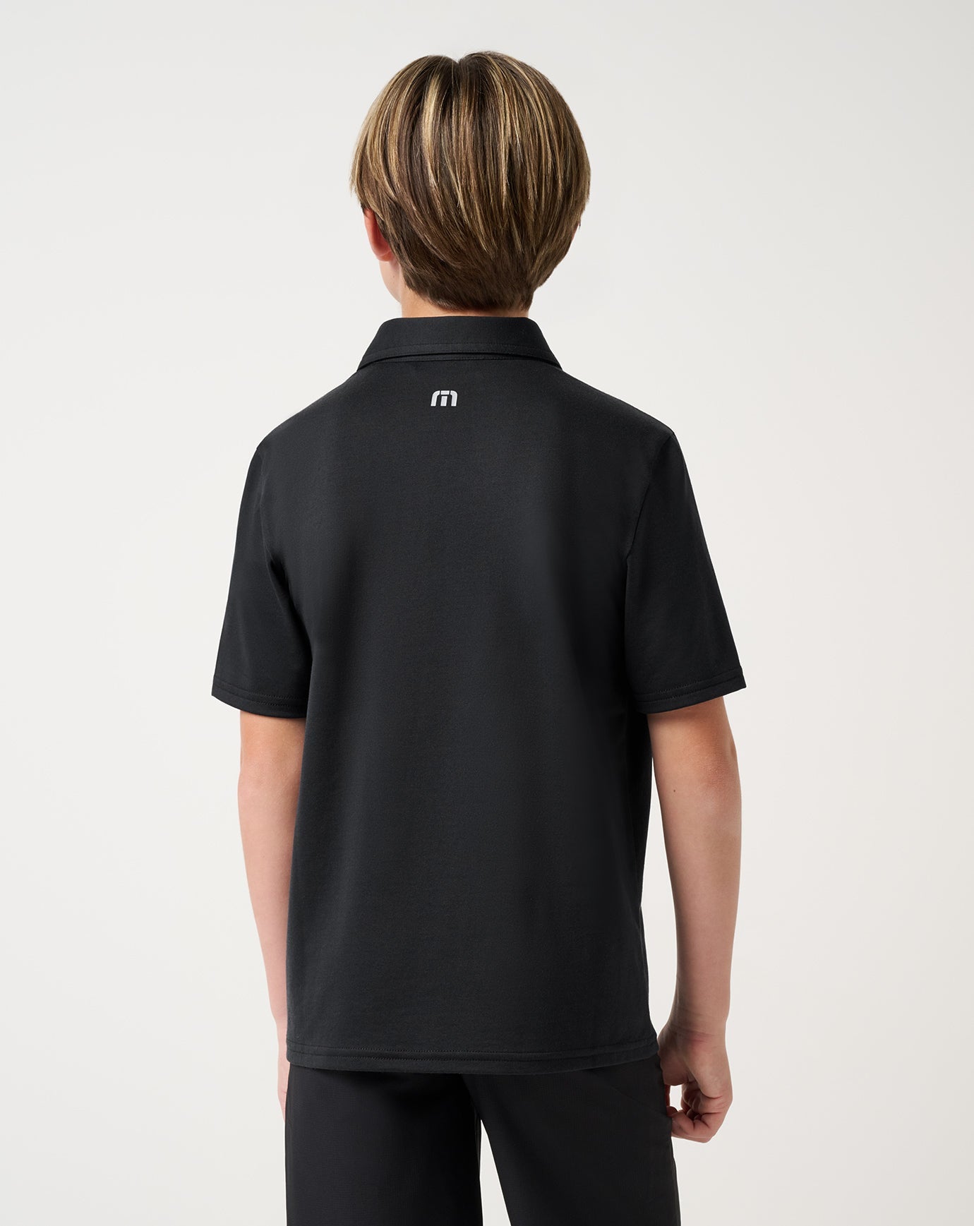 Featherweight Chest Stripe Youth Polo