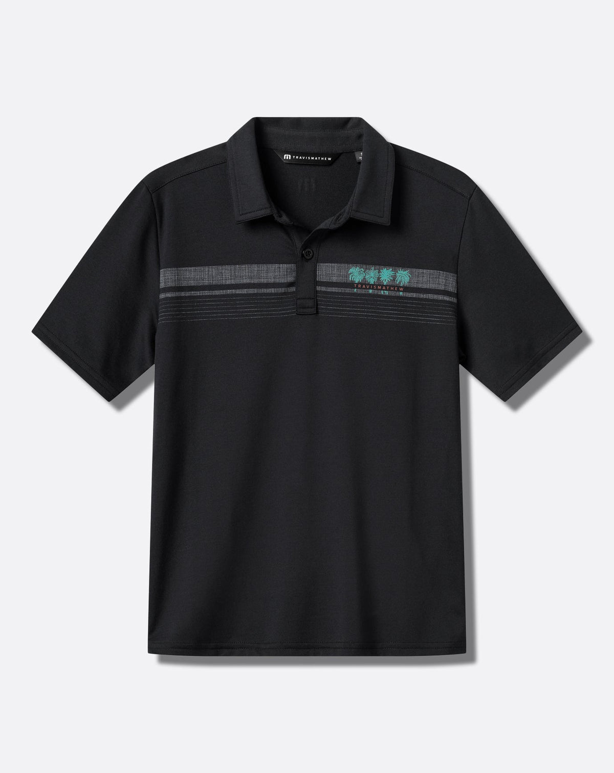Featherweight Chest Stripe Youth Polo