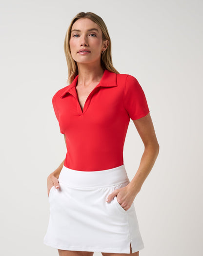 Moveknit Vneck Polo 2.0