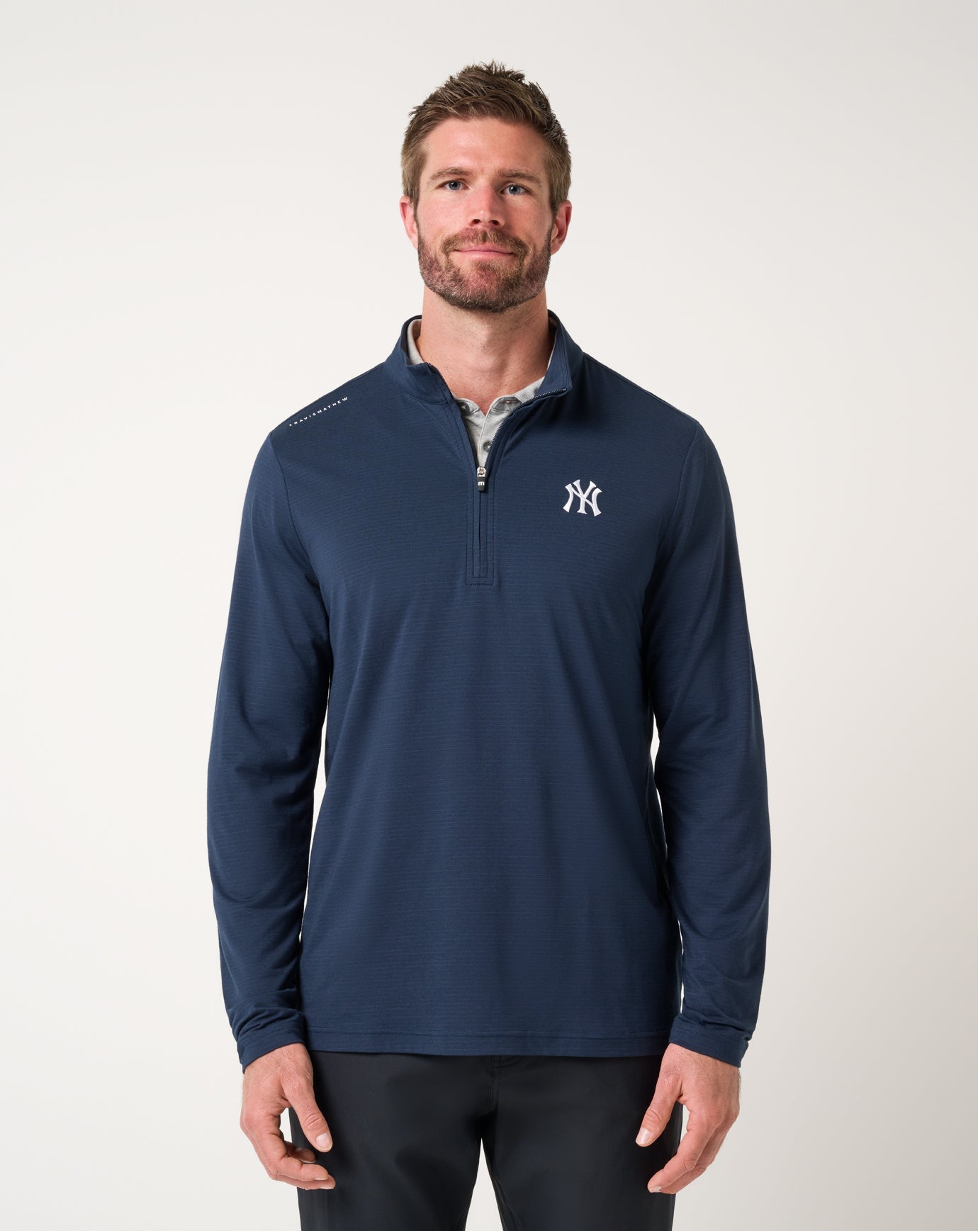 New York Yankees Bullpen Heater Quarter Zip