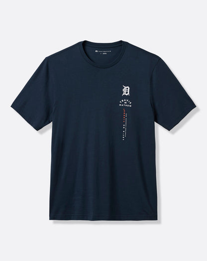 Detroit Tigers Base Hit Bliss Tee