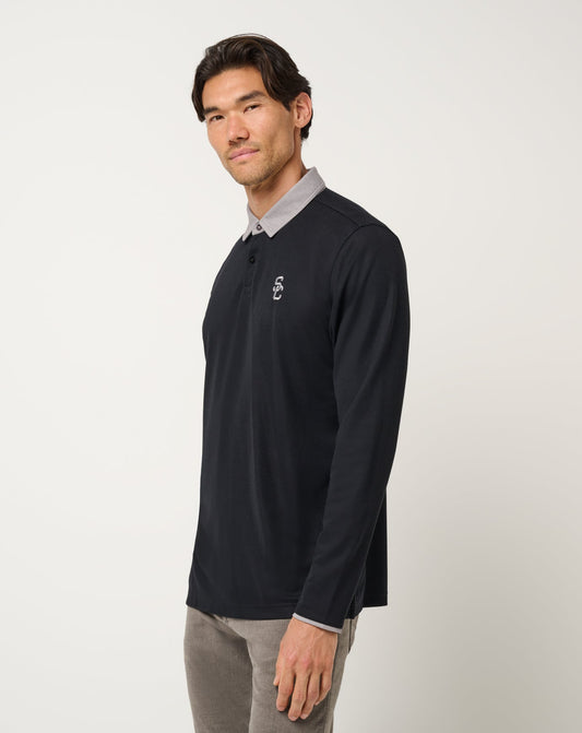 USC Varsity Vintage Long Sleeve Polo