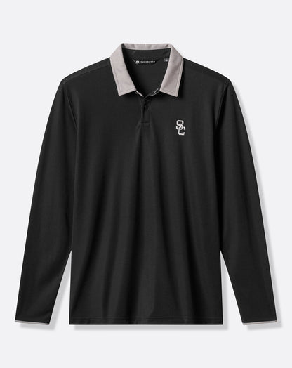 USC Varsity Vintage Long Sleeve Polo