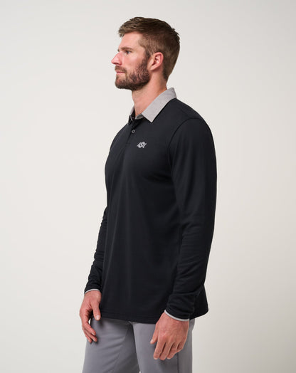 OSU Varsity Vintage Long Sleeve Polo