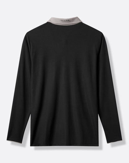 OSU Varsity Vintage Long Sleeve Polo