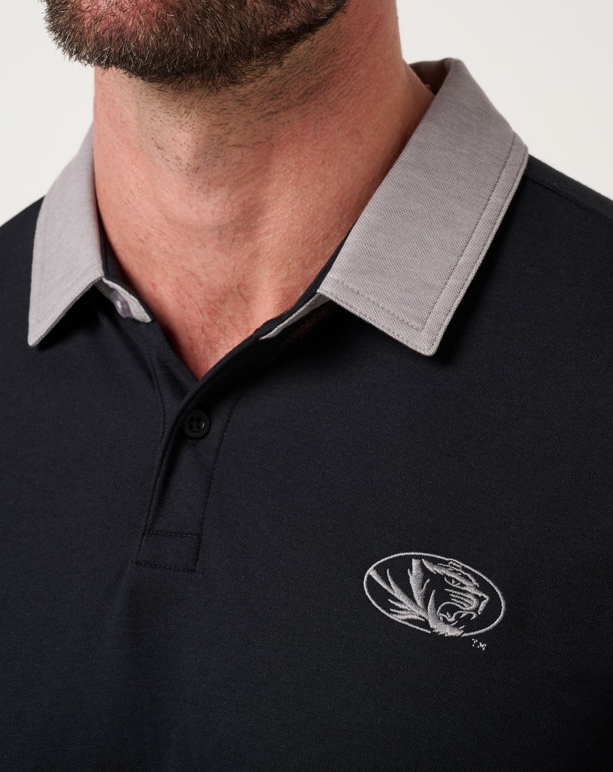 Mizzou Varsity Vintage Long Sleeve Polo
