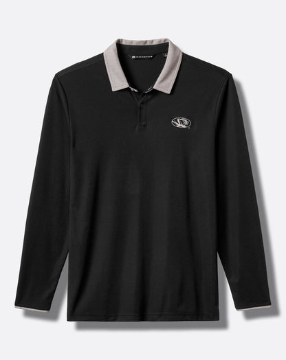 Mizzou Varsity Vintage Long Sleeve Polo
