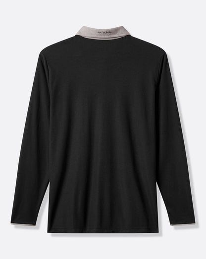 Mizzou Varsity Vintage Long Sleeve Polo
