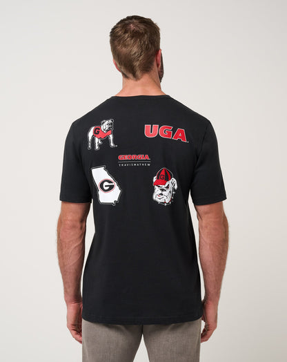 UGA Heels Up Tee