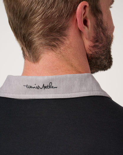 UGA Varsity Vintage Long Sleeve Polo