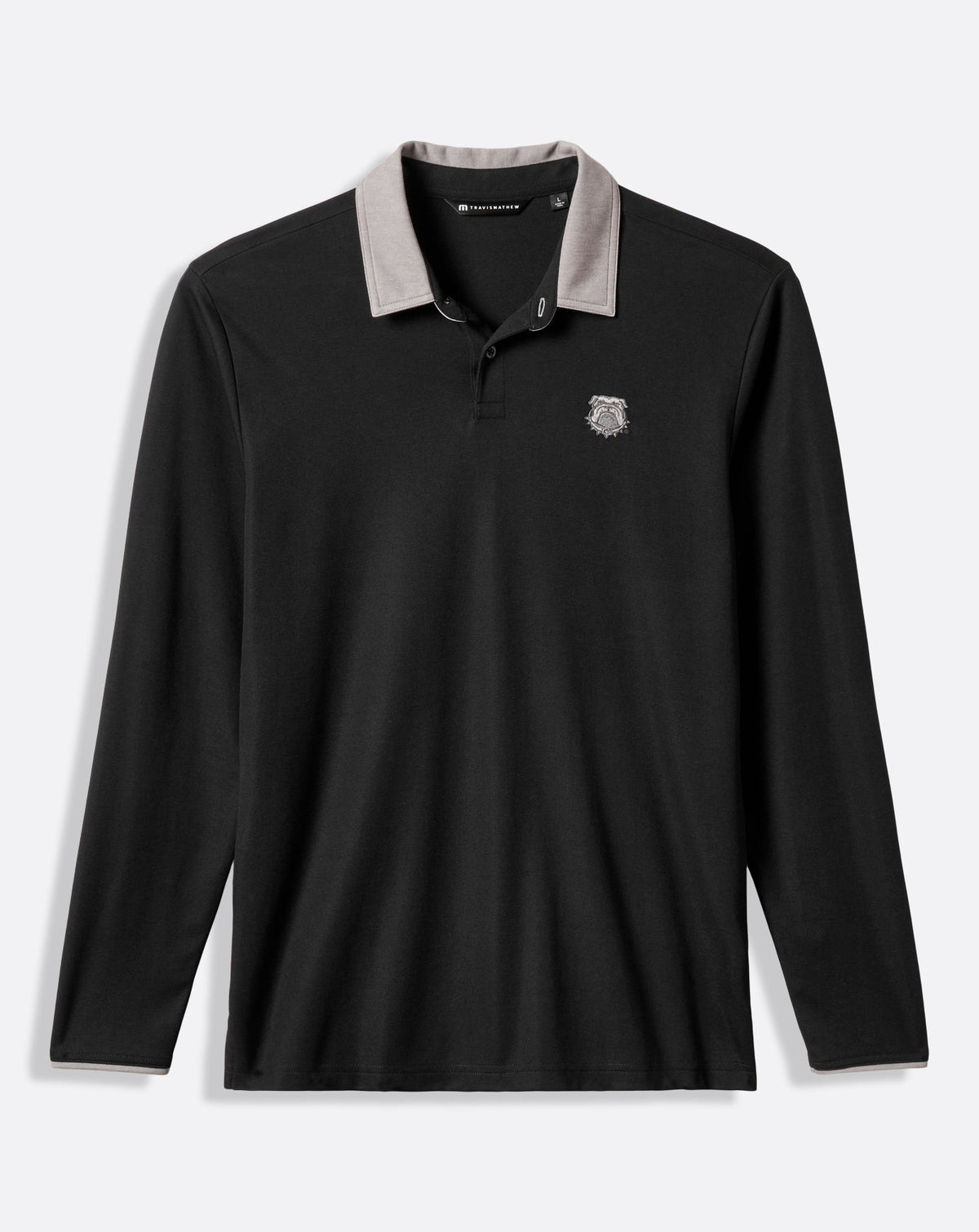 UGA Varsity Vintage Long Sleeve Polo