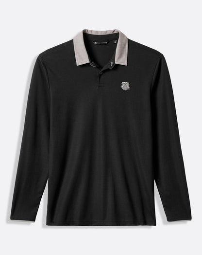 UGA Varsity Vintage Long Sleeve Polo