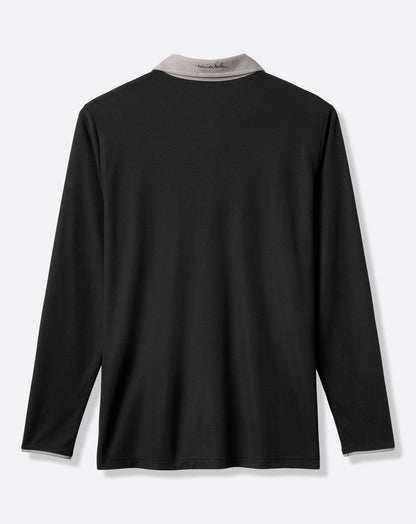 UGA Varsity Vintage Long Sleeve Polo