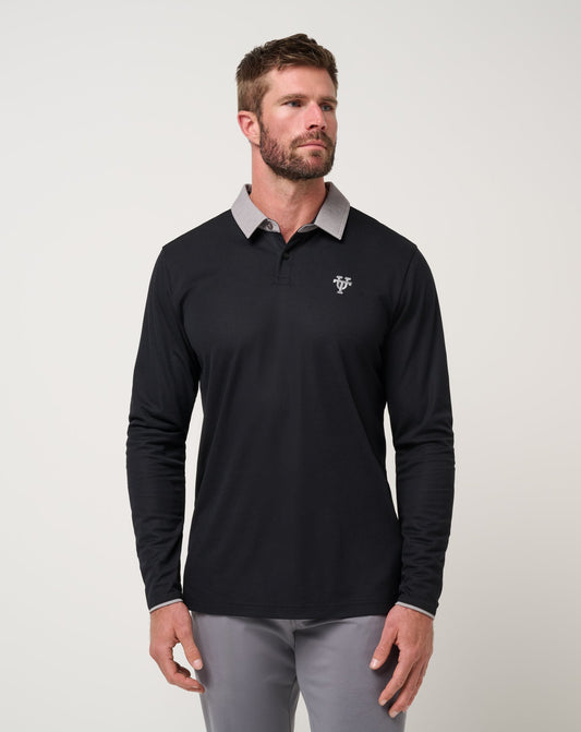 UT Texas Varsity Vintage Long Sleeve Polo