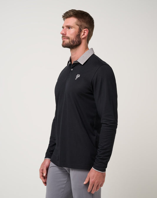 UT Texas Varsity Vintage Long Sleeve Polo