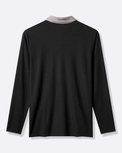 UT Texas Varsity Vintage Long Sleeve Polo