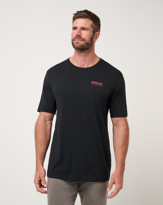 Nebraska Heels Up Tee