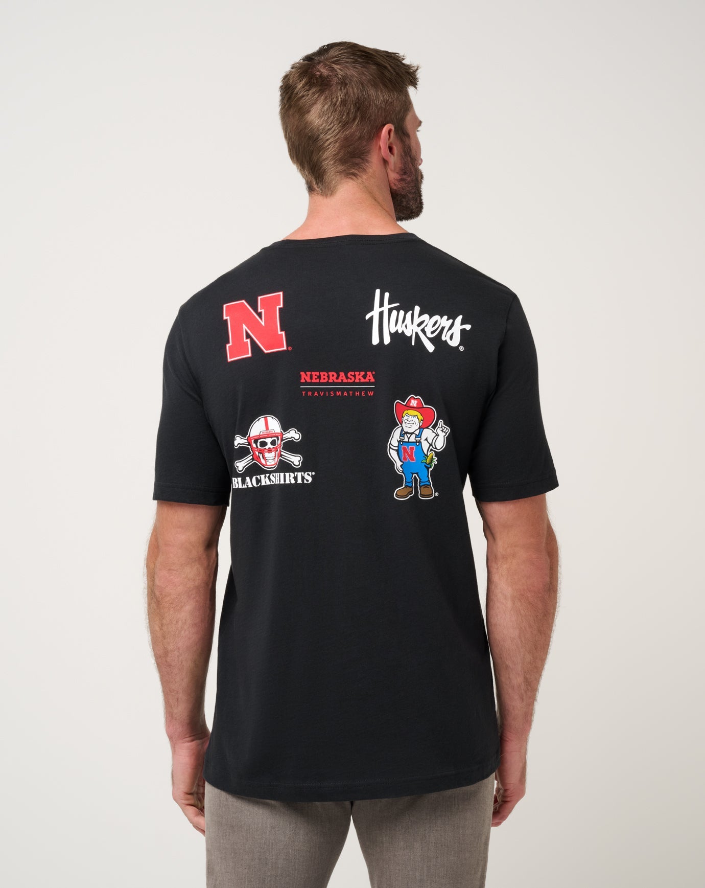 Nebraska Heels Up Tee