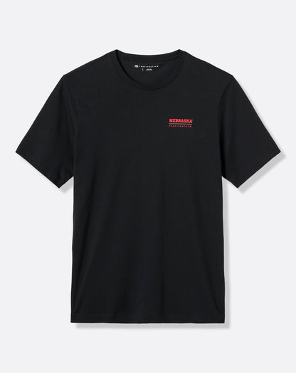 Nebraska Heels Up Tee