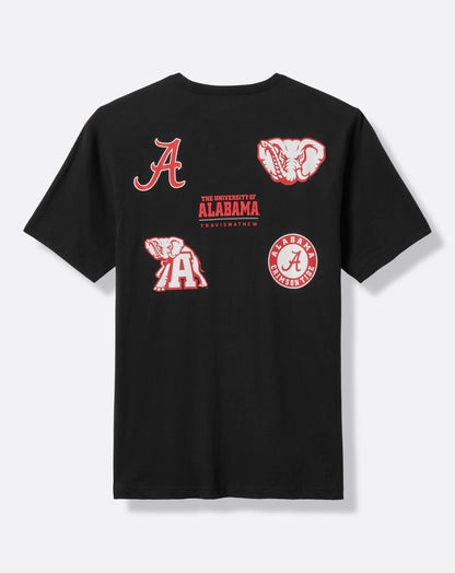 Bama Heels Up Tee