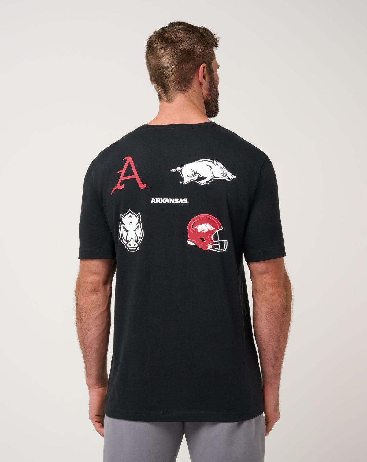 Arkanas Heels Up Tee
