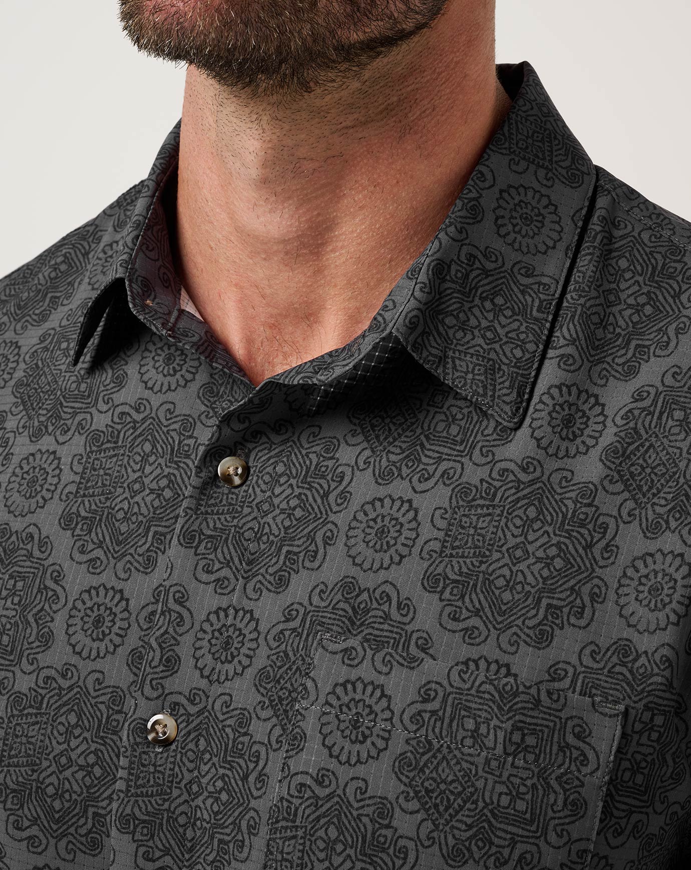 Rustic Rhythm Button-Up