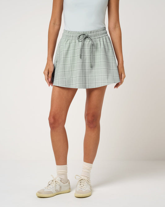 Printed Opening Shot Skort